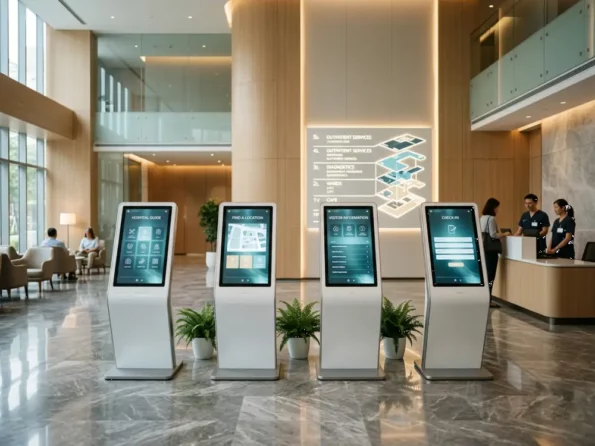 Interactive Kiosk Hospital Malaysia: Smart Patient Flow 2 Interactive Kiosk Malaysia Arvia Solutions Israk Solutions